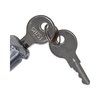 Rubbermaid Commercial Replacement Lock and Keys for Cleaning Carts, Silver FG9T73M20000